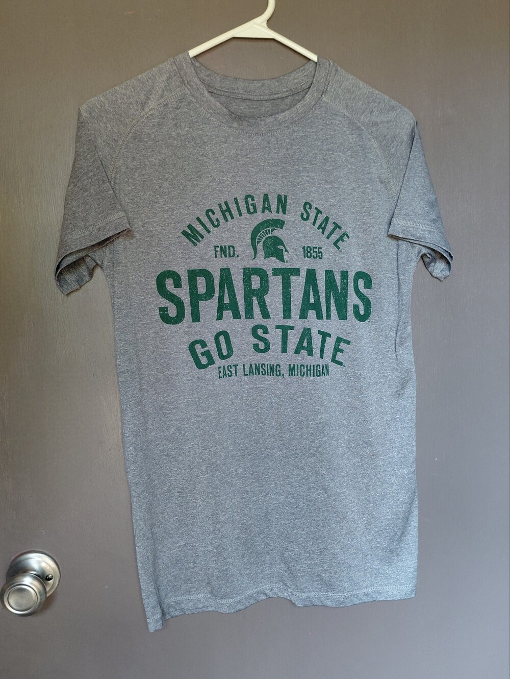 Colosseum Michigan State Spartans Triblend Short Sleeve Tee
